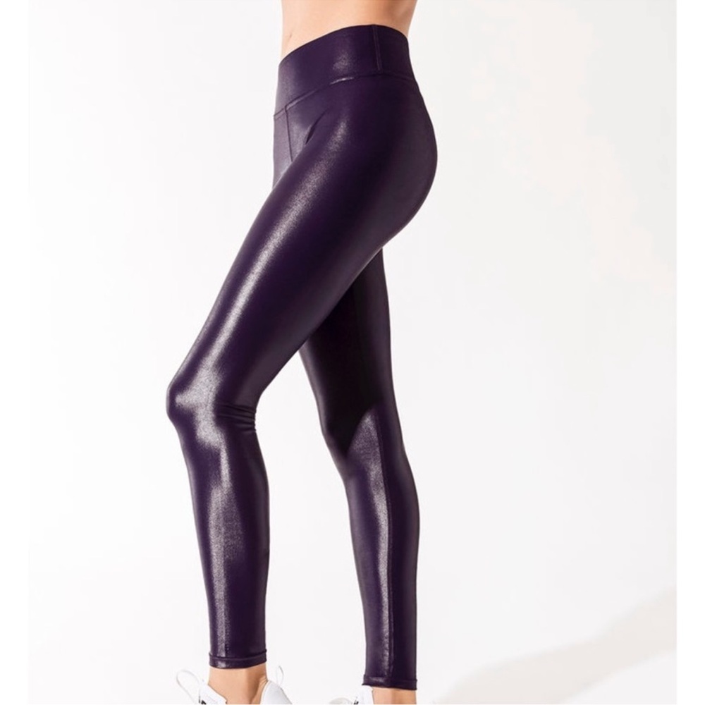 Carbon38 Purple Takara Leggings Small